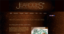 Desktop Screenshot of jearodes.com